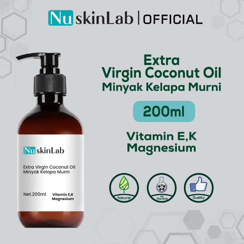 

NuskinLab Extra Virgin Coconut Oil - Minyak Kelapa Murni, Melembapkan Kulit