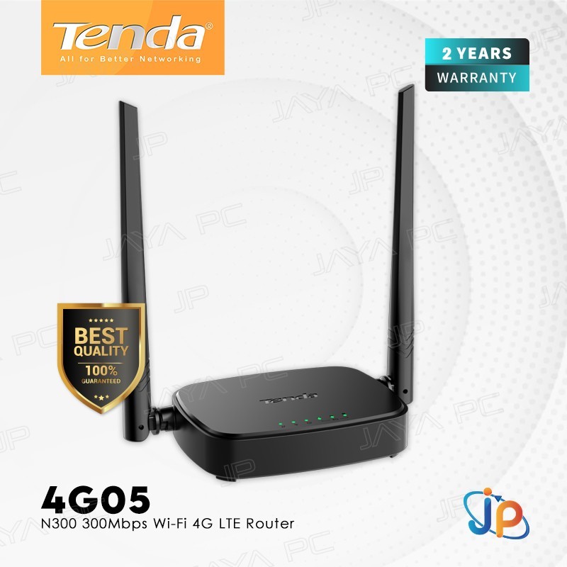 Tenda 4G05 N300 300Mbps Modem Router Wi-Fi 4G LTE Unlock All Operator