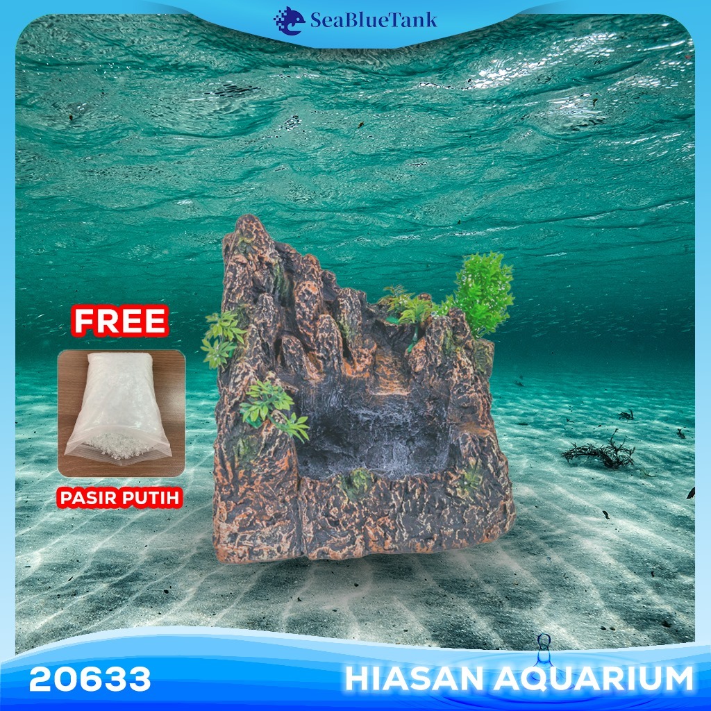 SBT WATERFALL AQUASCAPE 20633 / HIASAN AQUARIUM TEBING AIR TERJUN