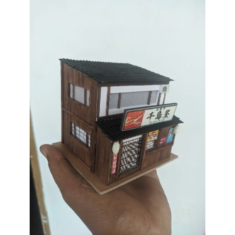 Diorama rumah jepang miniatur rumah jepang kelontong