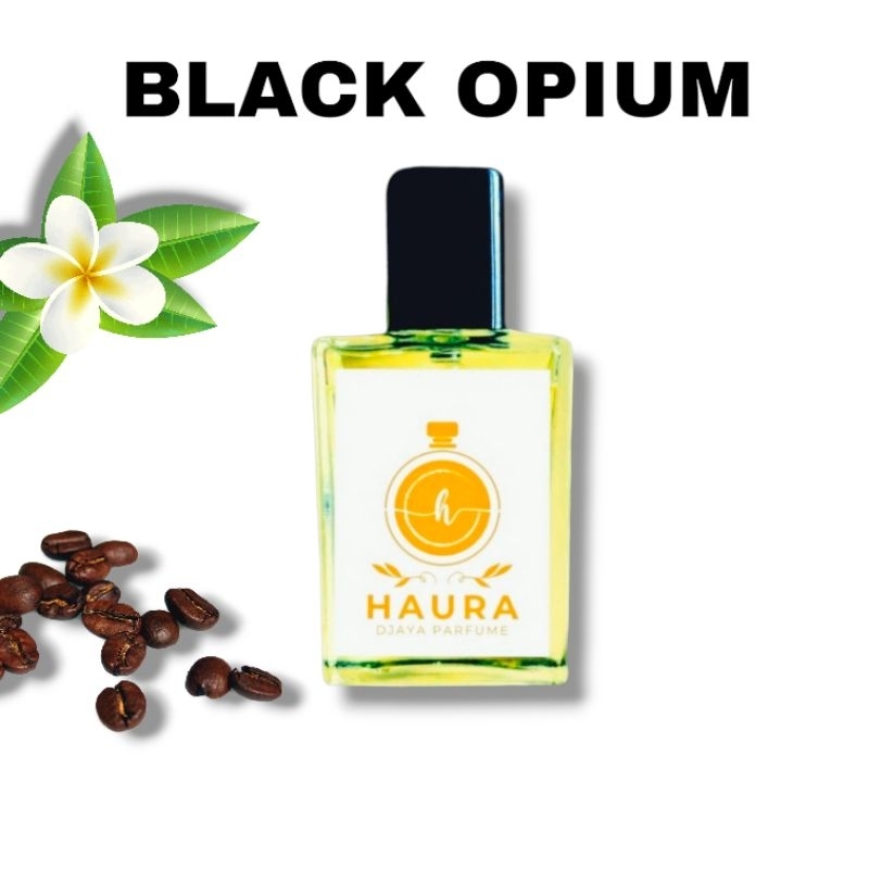 Haura Black opium - Parfum cewek wangi tahan lama - 30ml