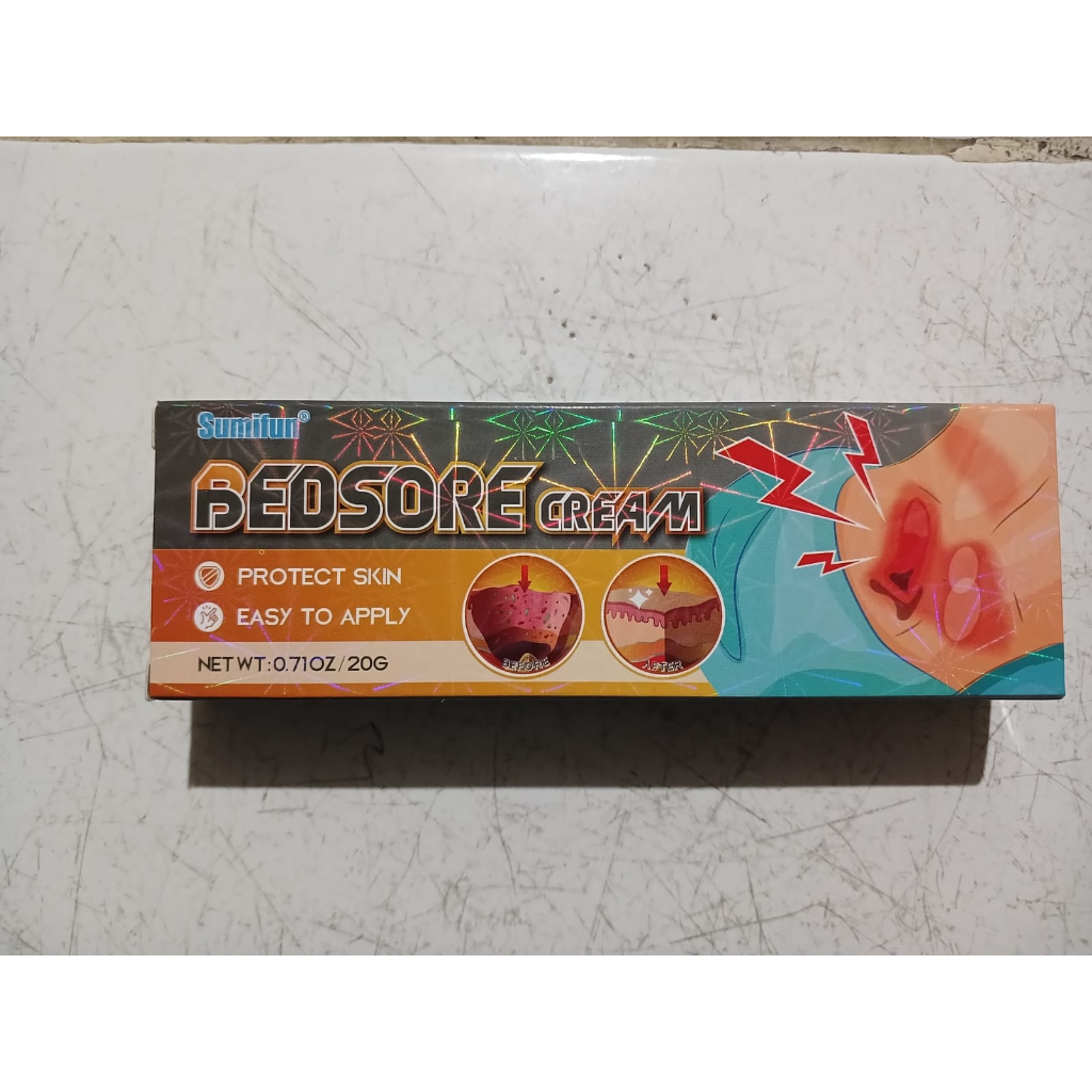 Bedsore Cream Salep Krim Luka Diabetes 20gr Luka Basah Luka Operasi luka baring