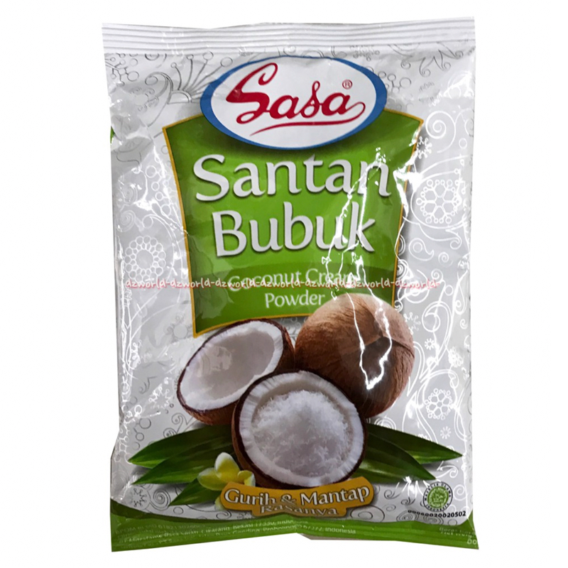 

Sasa Santan Bubuk 80gr Mudah Praktis Higenis dan Tahan Lama Coconut Powder Kelapa Bubuk Siap Pakai Gunakan