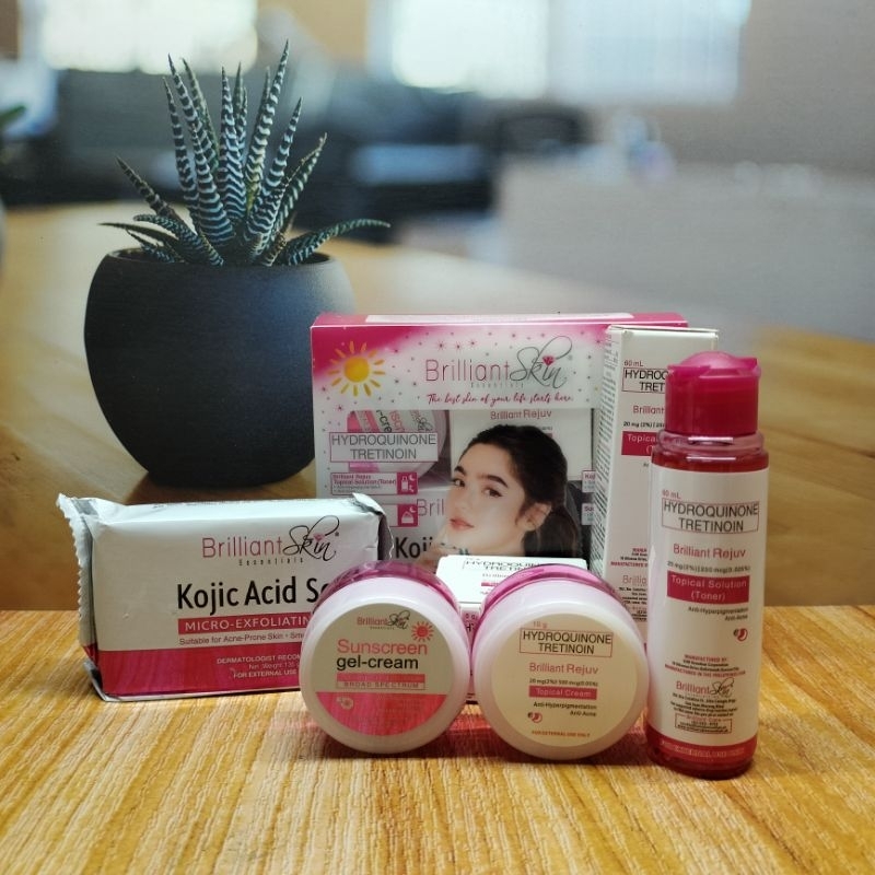 paket cream brilliant skin ori rejuv 4in1 set