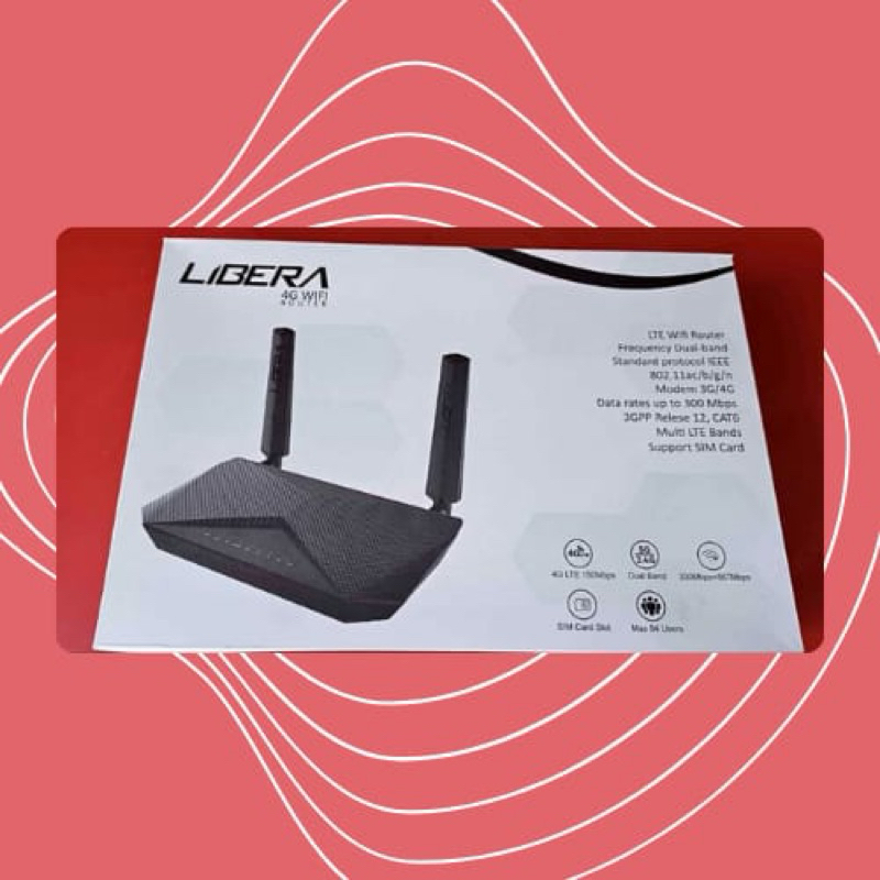 Modem Libera LBR300 Unlock all gsm 4G+ CAT6