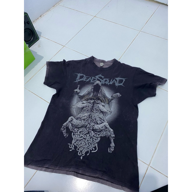 Kaos Band Merchand Deadsquad Hiperbola Dogma Monotheis Thirft Second pl