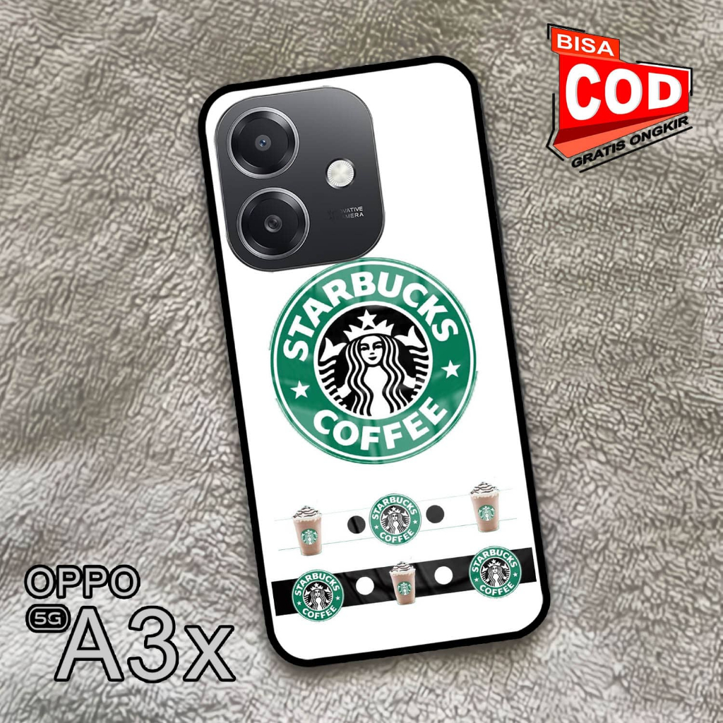 Softcase Glass Kaca | Case Kaca | Casing Kaca | OPPO A3X [S71]