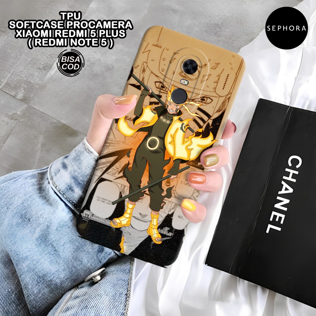 Case XIAOMI Redmi 5 Plus ( Note 5 ) - Fashion Case Anime - Softcase Redmi 5 Plus ( Note 5 ) - Case P