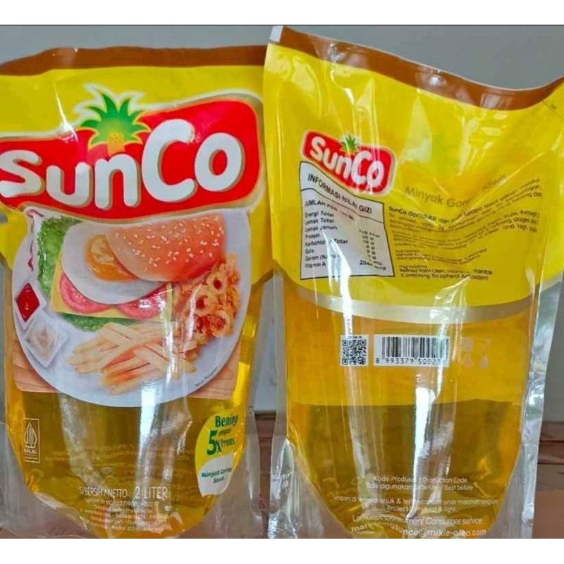 

Minyak Goreng - Sunco 2 Liter - Refill Sunco - Minyak goreng Sunco 2 L - instan kurir