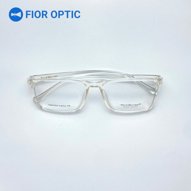 Fior Optic - Kacamata Rock Berries 872 Laki-laki Perempuan (Bisa ganti Lensa Anti Radiasi / Anti UV 