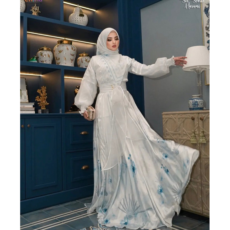 Gamis syari set erha set sracf syari set erha