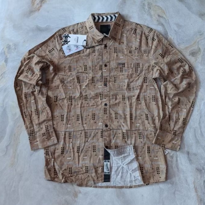 kemeja panjang spyderbilt Nidoran shirt original - size M