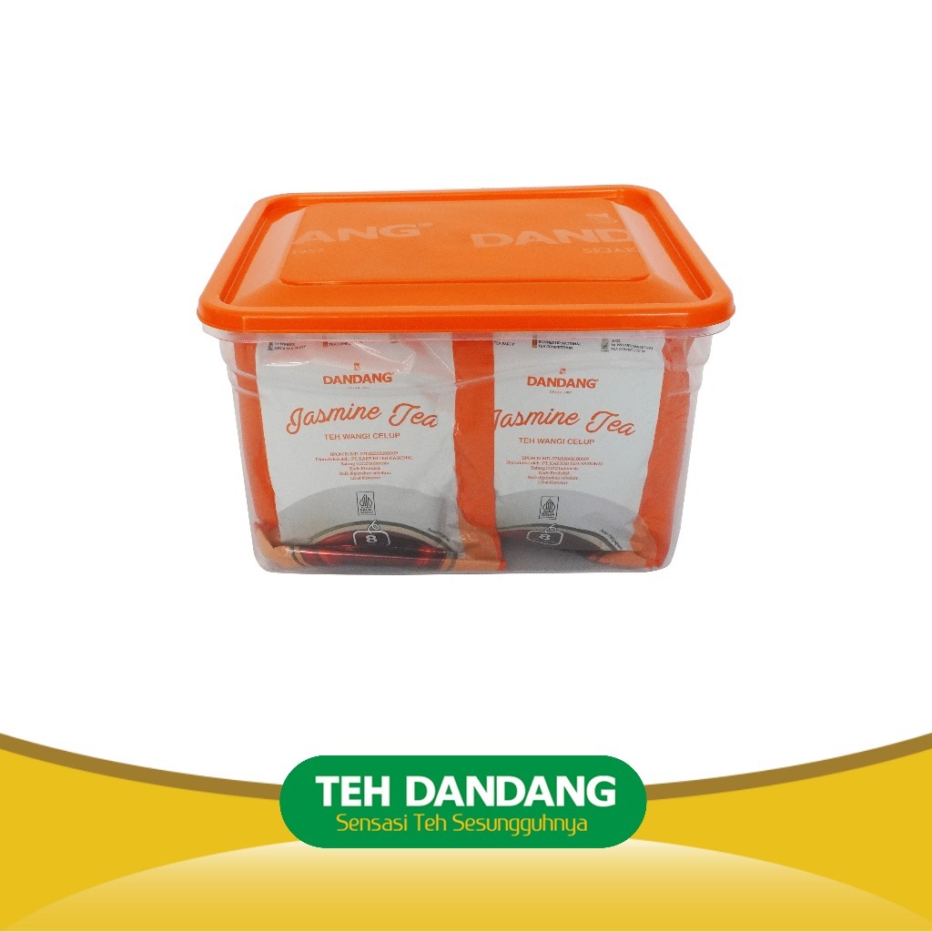 

Teh Dandang Jasmine kemasan pack free Lunch Box isi 4 Pack 50gr//Teh Dandang Jasmine 2 Renceng isi 10 tea bag Free Lunch box