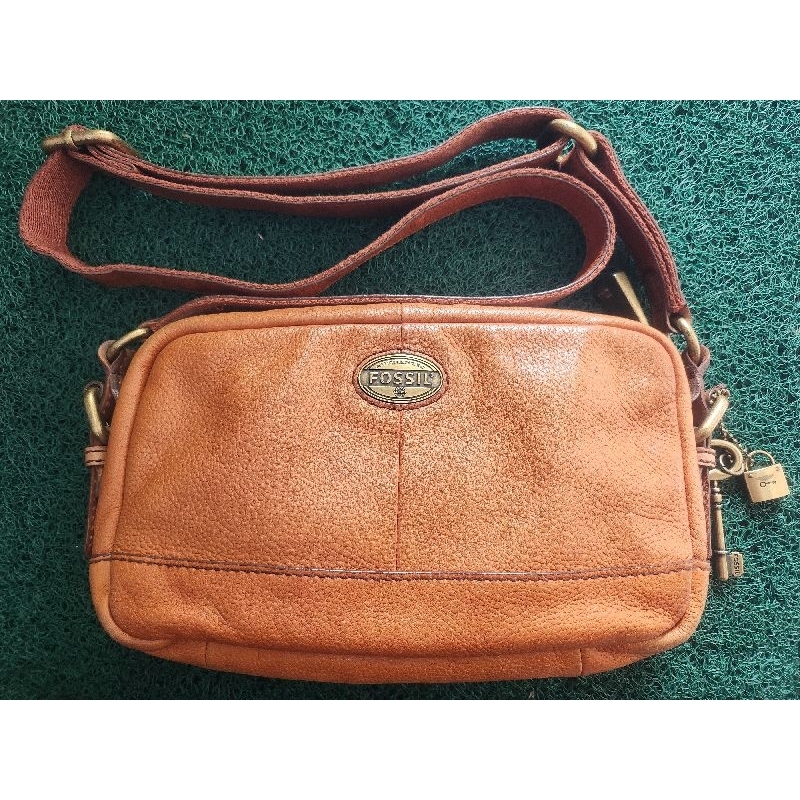 Preloved Tas Fossil Explorer Crossbody