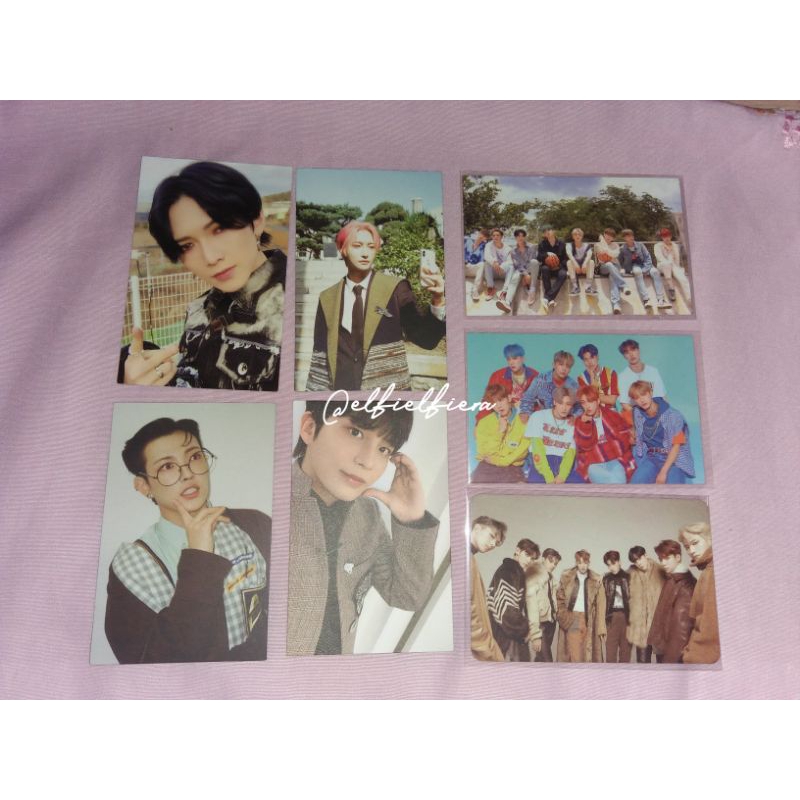 ATEEZ Zero Fever part 2, pt 3, ep 2 zero to one, dan epilogue Photocard PC Album Official Seonghwa Y