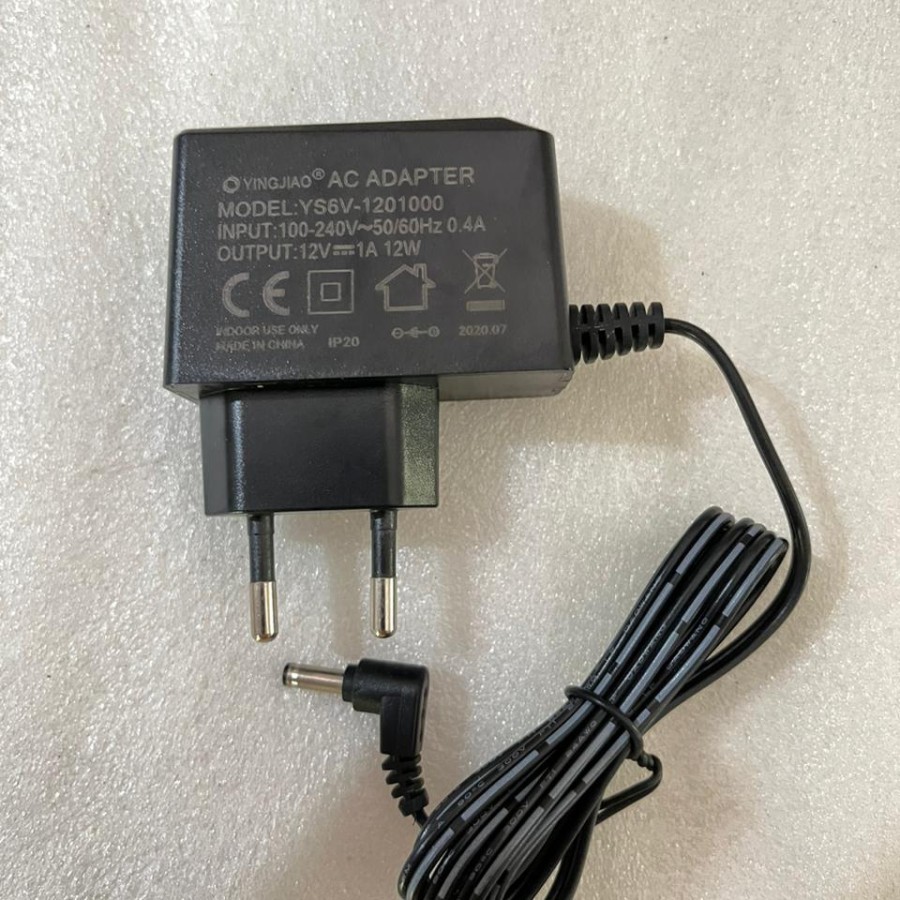 adaptor 12v 1a Jack kecil