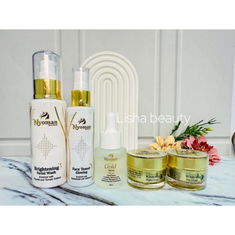 paket glowing gold/ glowing strong nyoman beauty skincare