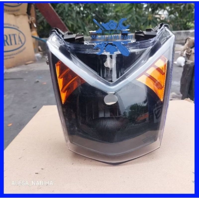 REFLEKTOR LAMPU DEPAN BEAT FI ESP SMOKE