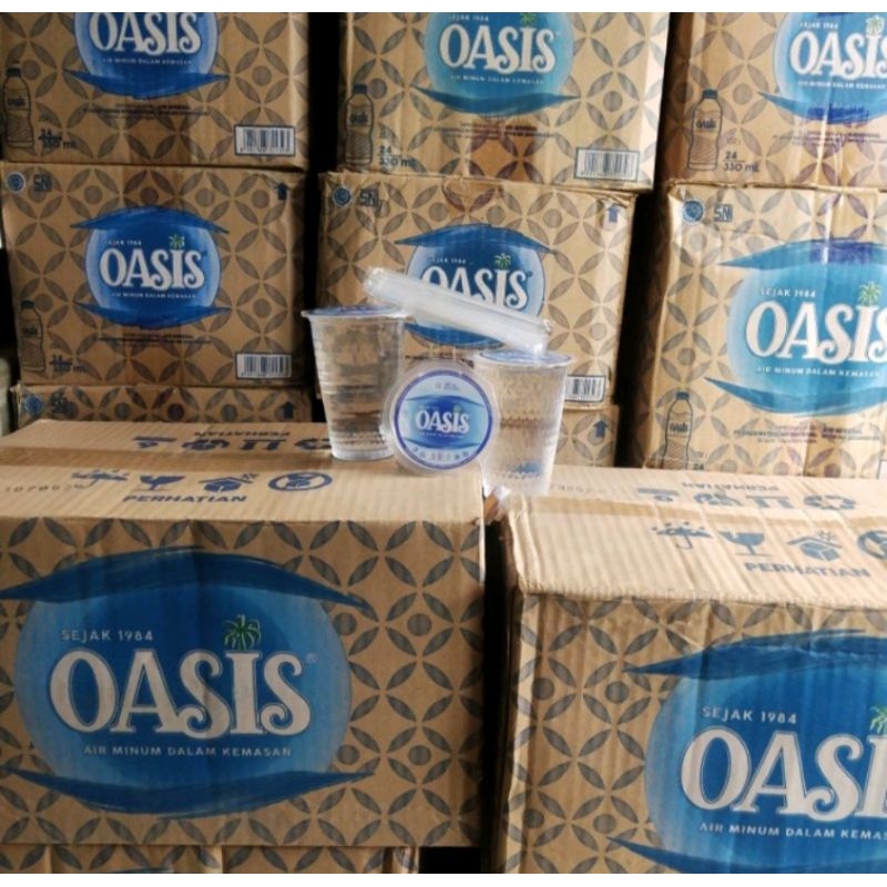 

Oasis Gelas 240ml | Oasis gelas PerDus isi 48 gelas