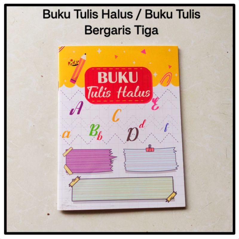 

2 Pcs Buku Tulis Halus Isi 38 Lembar / Buku Tulis Garis 3