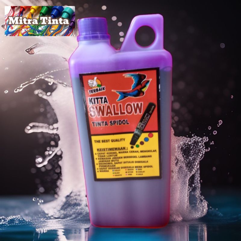 

KITTA SWALLOW Tinta Spidol Permanent warna Violet