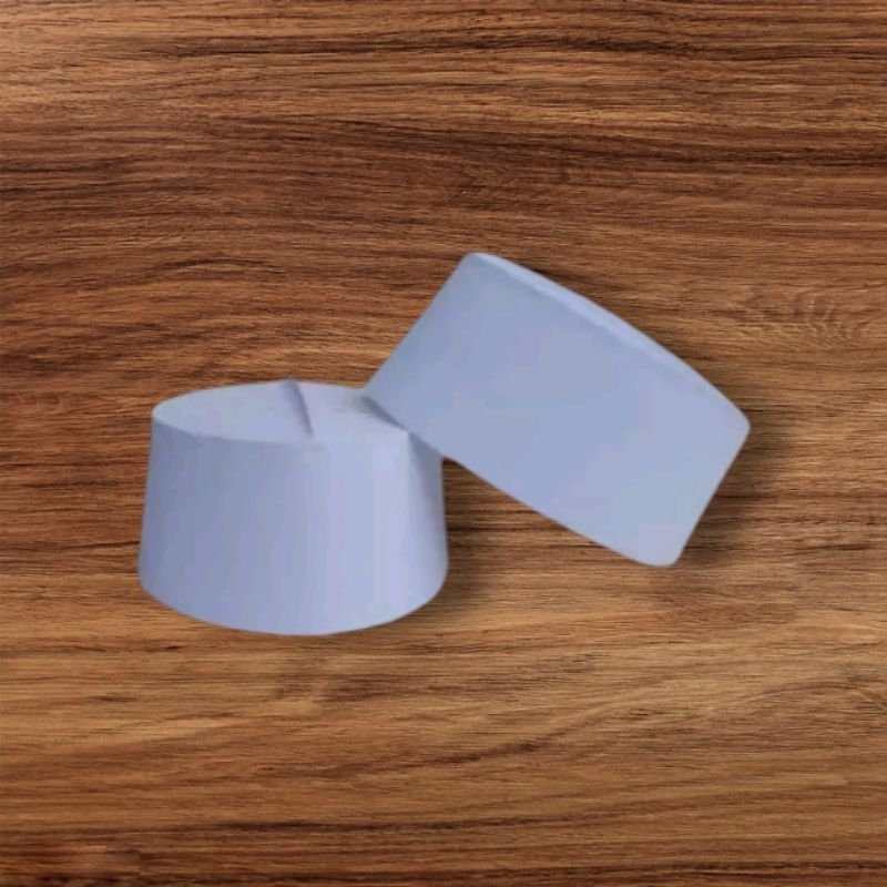 PECI KOPIAH HAJI MARAWIS PUTIH POLOS