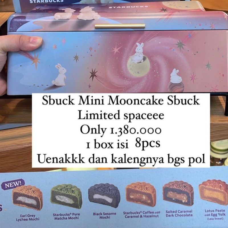 Starbucks Mooncake Singapore 2024 Ready Stock