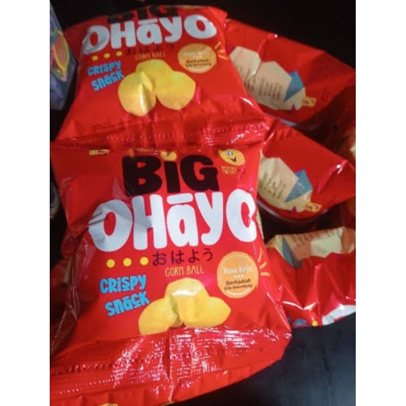 

Chiki viral BIG OHAYO berhadiah uang tunai 1renceng (isi 10pcs)