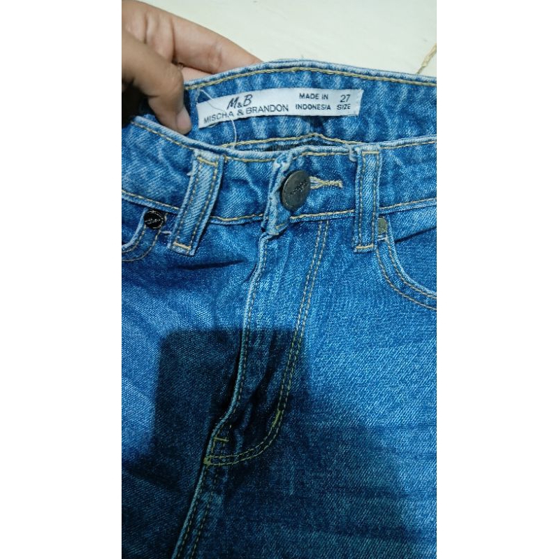 Preloved Boyfriend Jeans M&B
