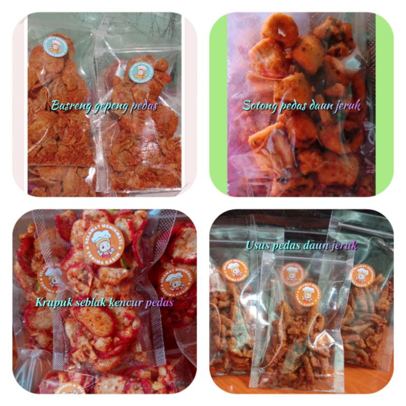 

Paket mix cemilan 10rb (6pc)