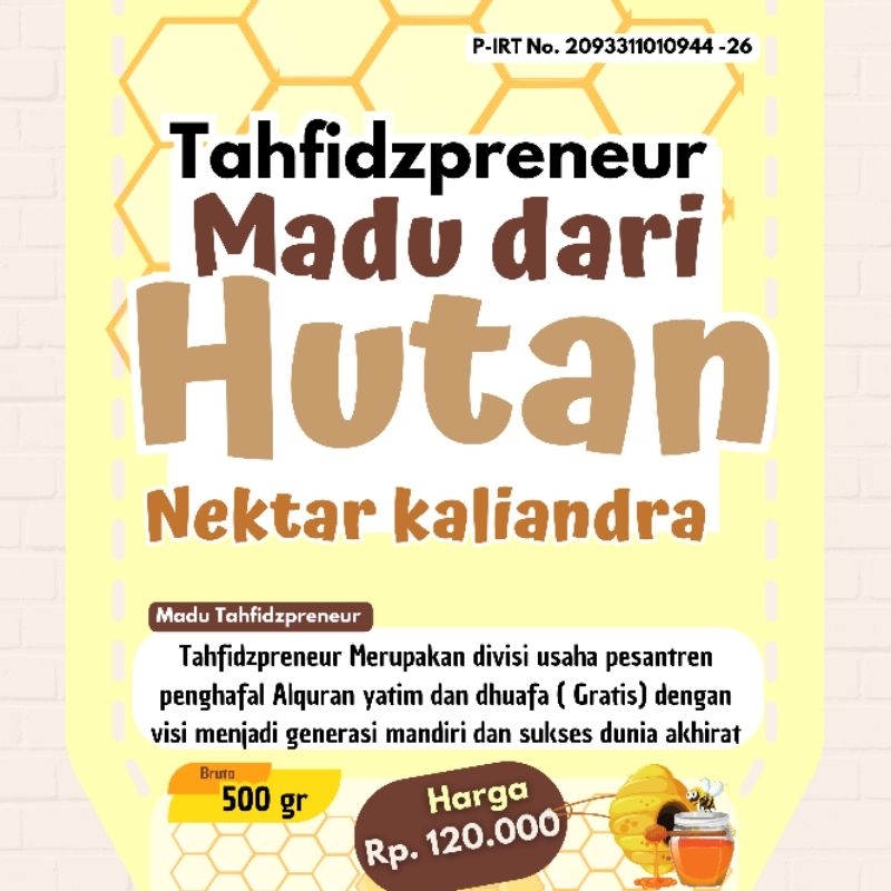 

MADU HUTAN KALIANDRA 330gr