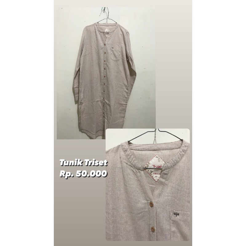 PRELOVED TUNIK TRISET