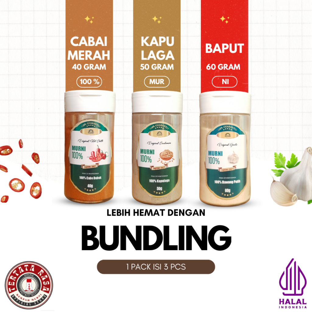 

CABAI | KAPULAGA | BAWANG PUTIH