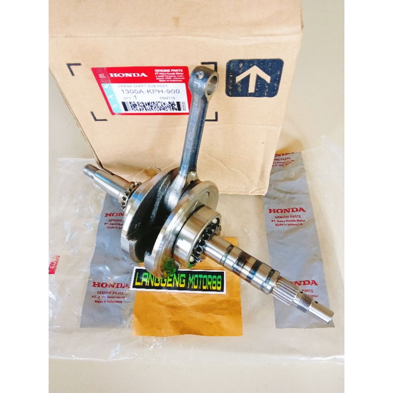KRUK AS CRANKSHAFT BANDUL KPH HONDA SUPRA X 125 OLD KARBU/SUPRA X 125 BATMAN/KARISMA/KIRANA