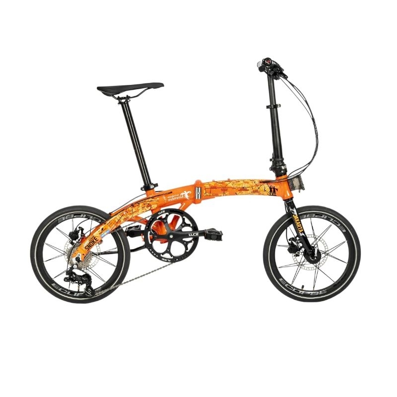 SEPEDA LIPAT 16 INCH ELEMENT CAMP SNOKE EDISI JAKARTA - ORANGE