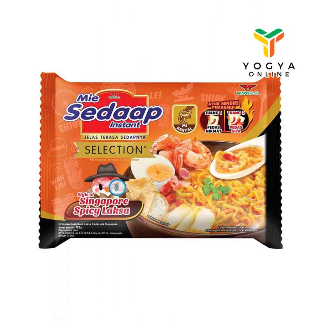 

Sedaap Mie Singapore Spicy Laksa 83g