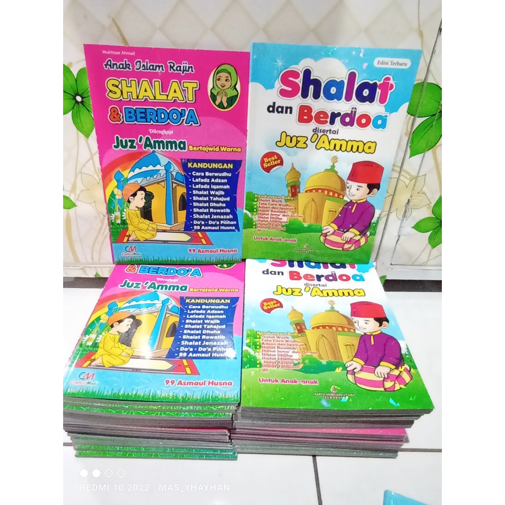 Juzz Amma Sholat dan Doa berwarna