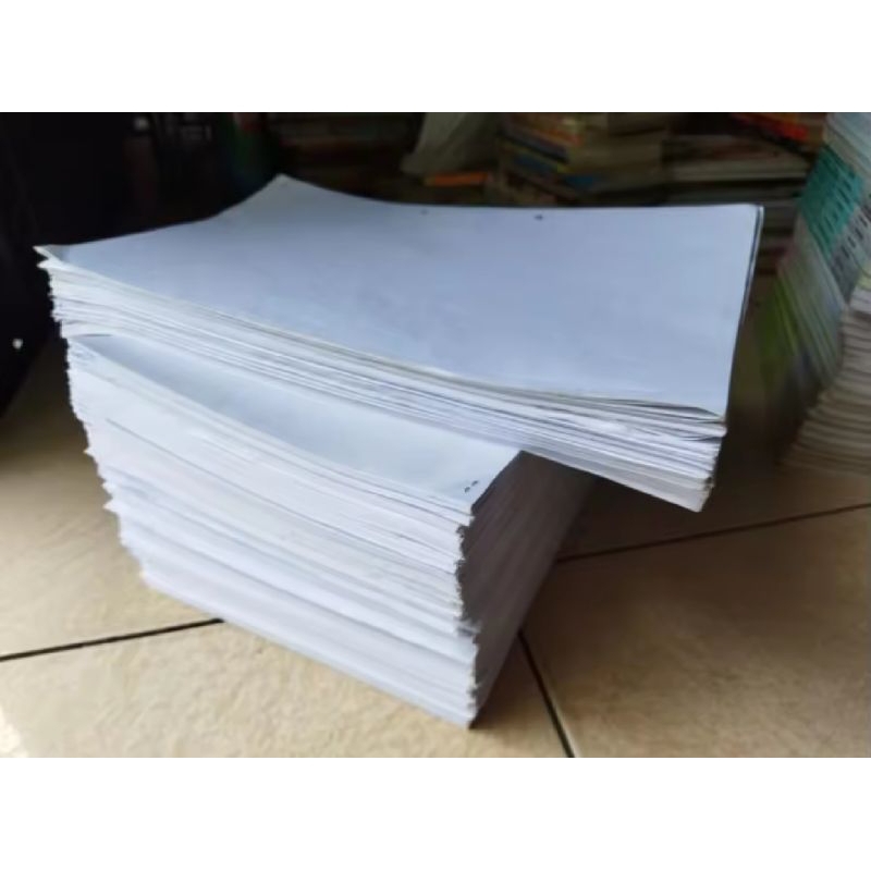 

(500 gram / setengah kg) kertas bekas ukuran A4