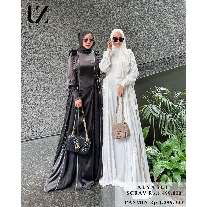[UMIZAEN] ALYA DRESS CANTIK ELEGAN MEWAH SYAR'I