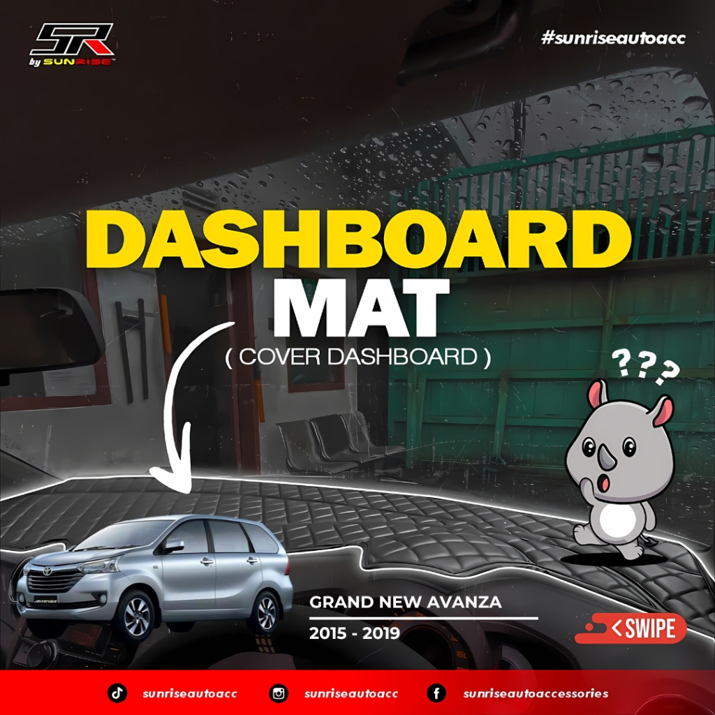 Karpet Dashboard Grand New Avanza 2015-2019 Karpet Dashboard Mobil Grand New Avanza 2015-2019 Cover 