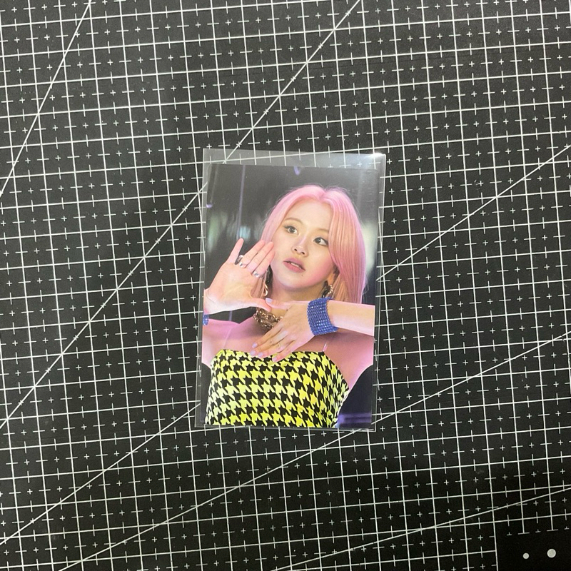 official twice pc monograph photocard chaeyoung fancy