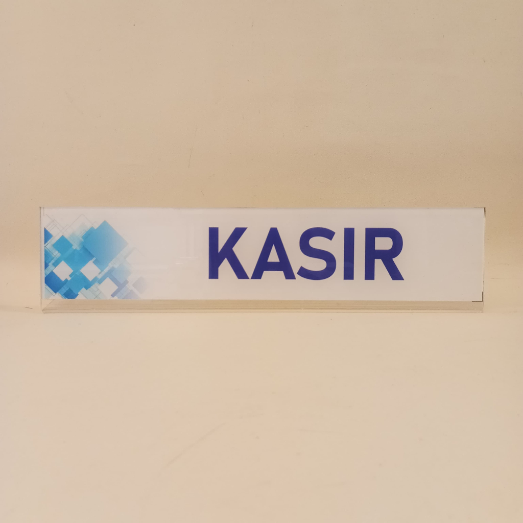 Akrilik Meja Kasir | Akrilik Meja Kasir Motif