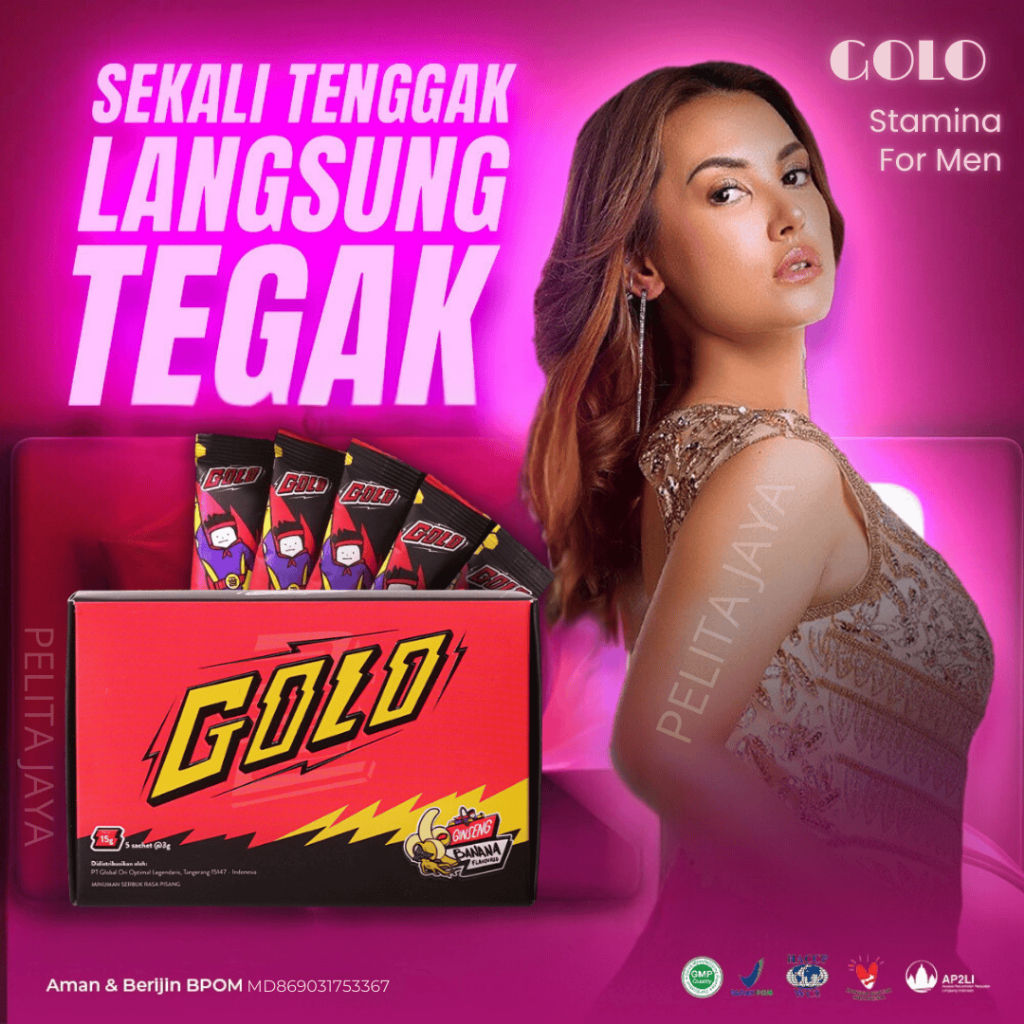 

GOLO Ginseng Original Ecer 1 Sachet Suplemen Herbal Serbuk Jelly Madu Dengan Korean Gingseng