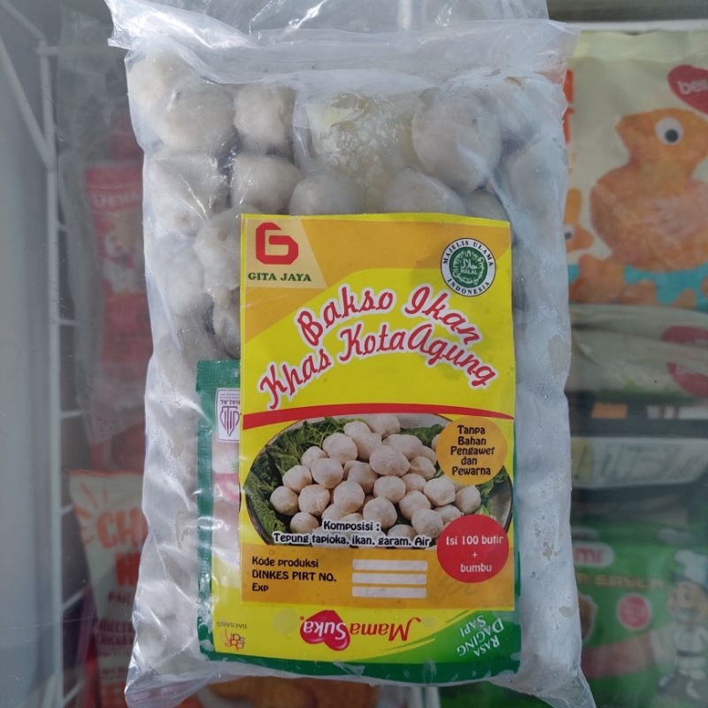 

Bakso Ikan Kota Agung Isi 100