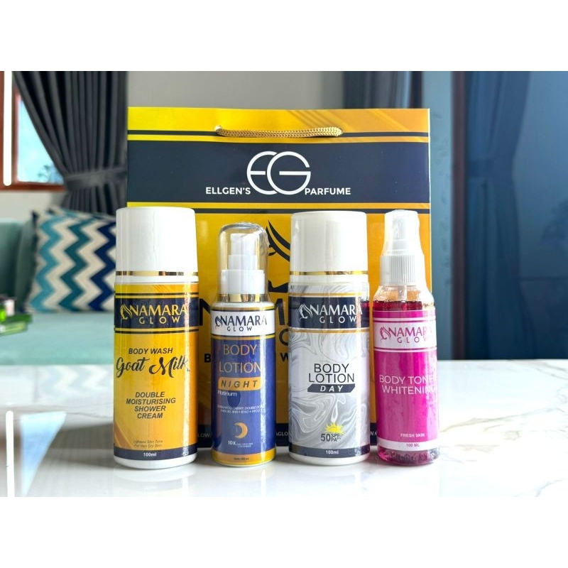 Paket Skincare NAMARA Platinum Series Glow Perawatan