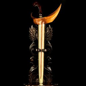 Keris Tilam Upih Pamor Lar Gangsir Tangguh Tuban Era Pajajaran