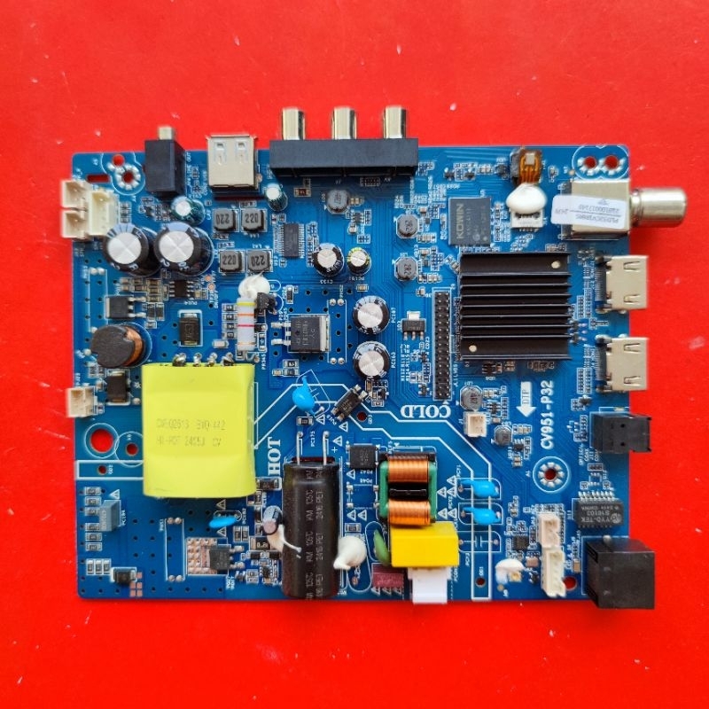 mb mobo mainboard module mesin tv polytron PLD 32CV1869/S PLD32CV1869/S
