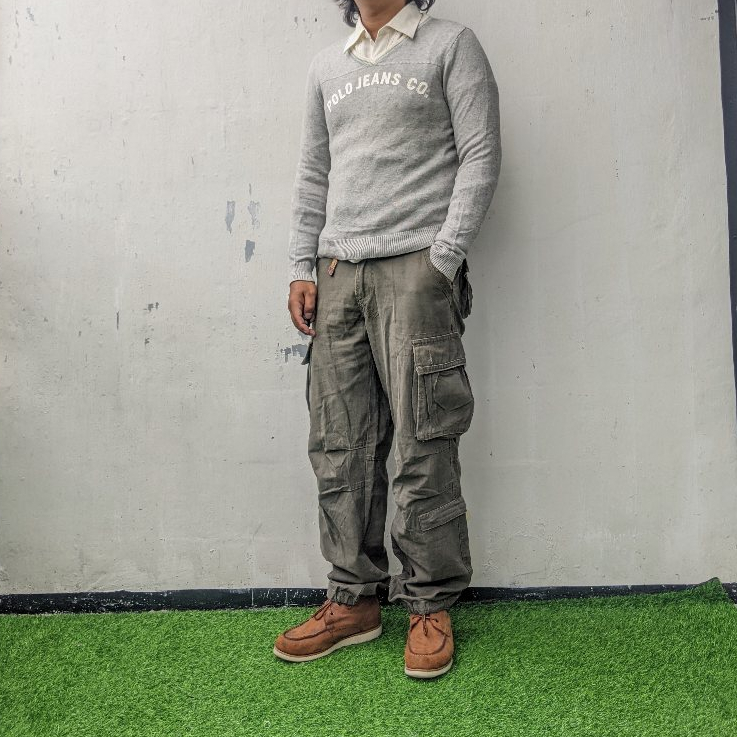 JACKET RAJUT KNITWEAR  PLO RL