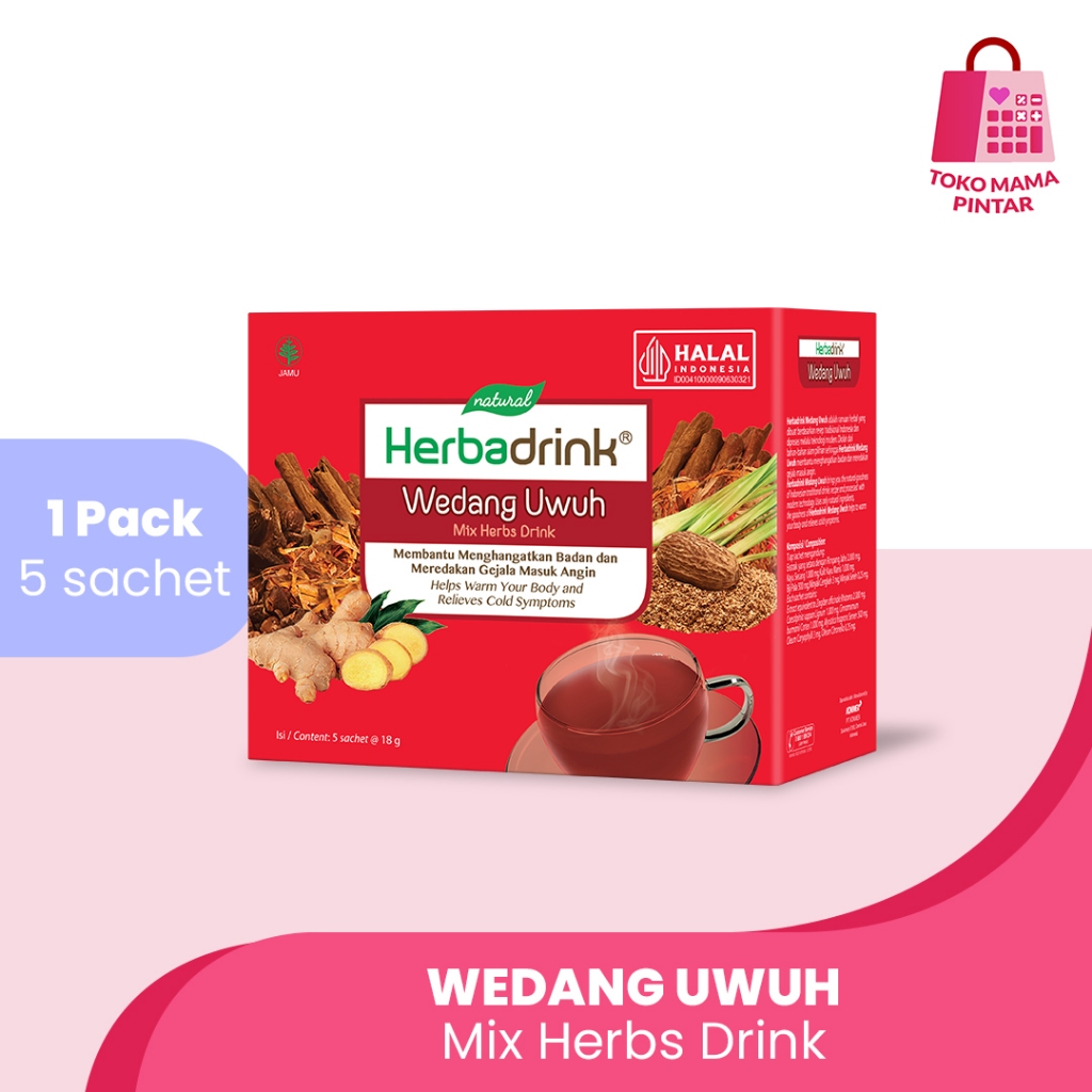 

Herbadrink Wedang Uwuh Minuman Hangatkan Badan, Redakan Masuk Angin
