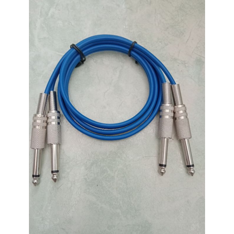 KABEL AUDIO KE MIXSER JEK AKAI TO AKAI KABEL KITANI  AUDIO/VIDEO.